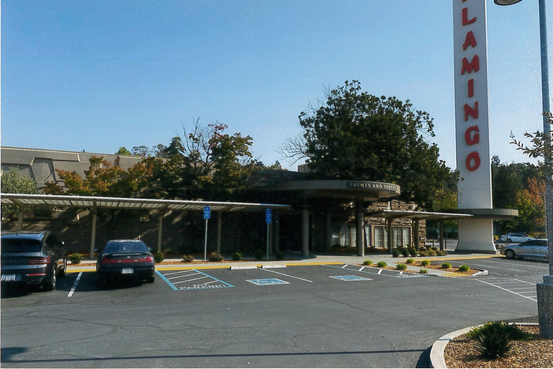 Primary entrance now Conference Center entrance